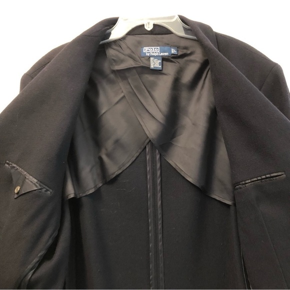 Polo by Ralph Lauren Navy Blue Wool Blazer Sport Coat - Picture 3 of 6